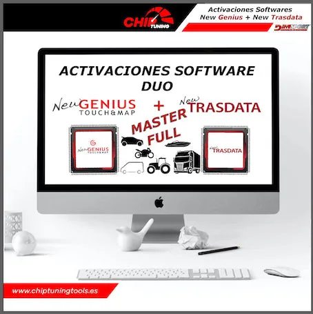 Activación Master DUO New Genius & New Trasdata FULL Dimsport