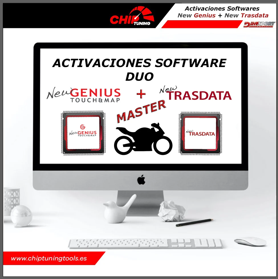 Activación Master DUO New Genius & New Trasdata Bike & ATV Dimsport