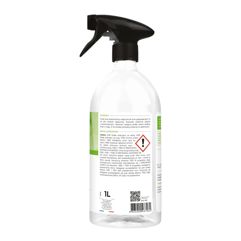 ŻEL OCTOWY 14% 1 L STARWAX SOLUVERT
