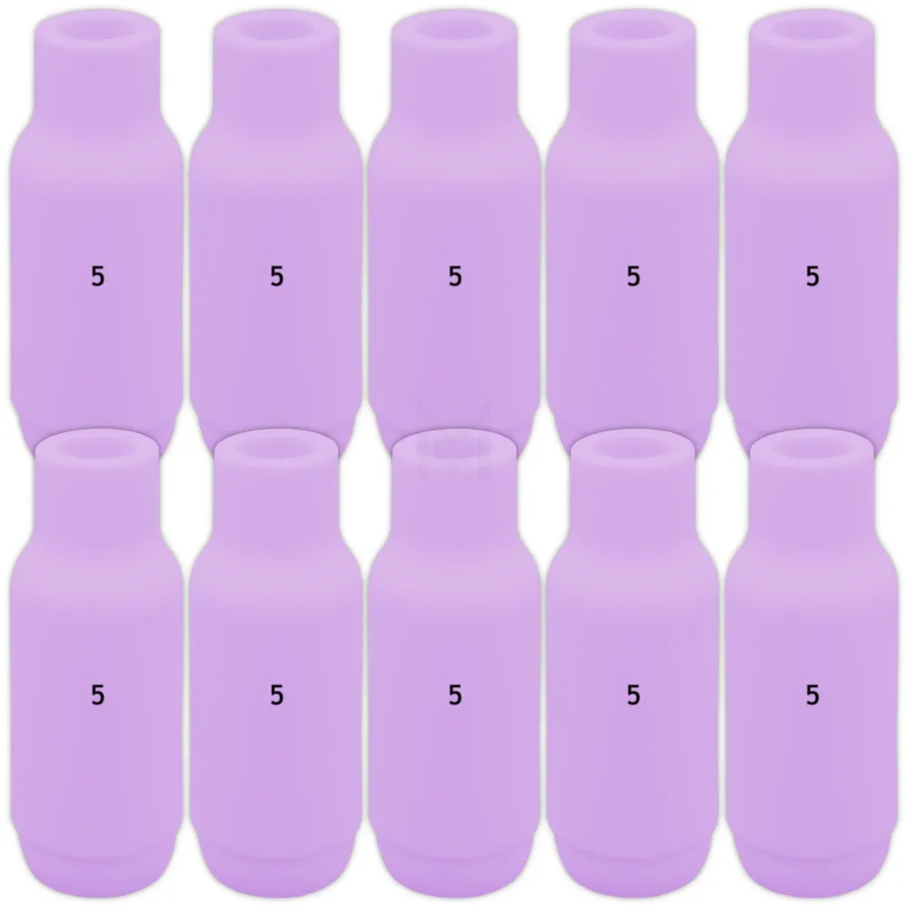 10 pcs #5 10N49 Ceramic Nozzles TIG SR17/18/26 Vogelmann