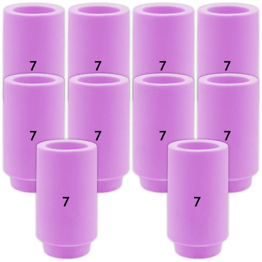 10 pcs #7 13N11 Ceramic Nozzles TIG SR9/20 Vogelmann