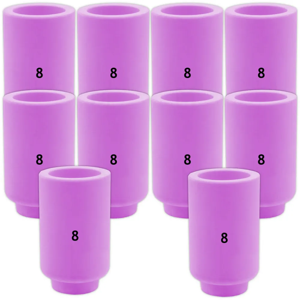 10 pcs #8 13N12 Ceramic Nozzles TIG SR9/20 Vogelmann