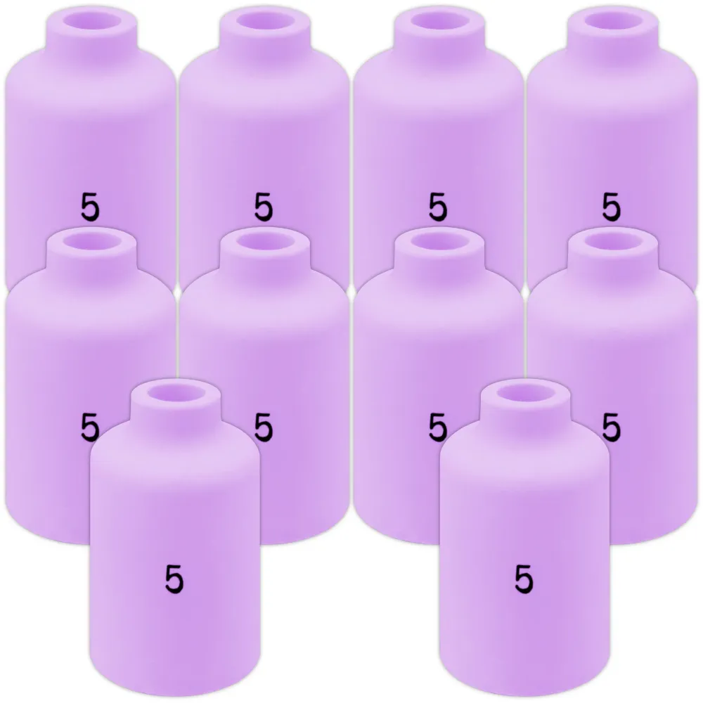 10 pcs #5 54N17 Ceramic Nozzles lenses TIG SR17/18/26 Vogelmann