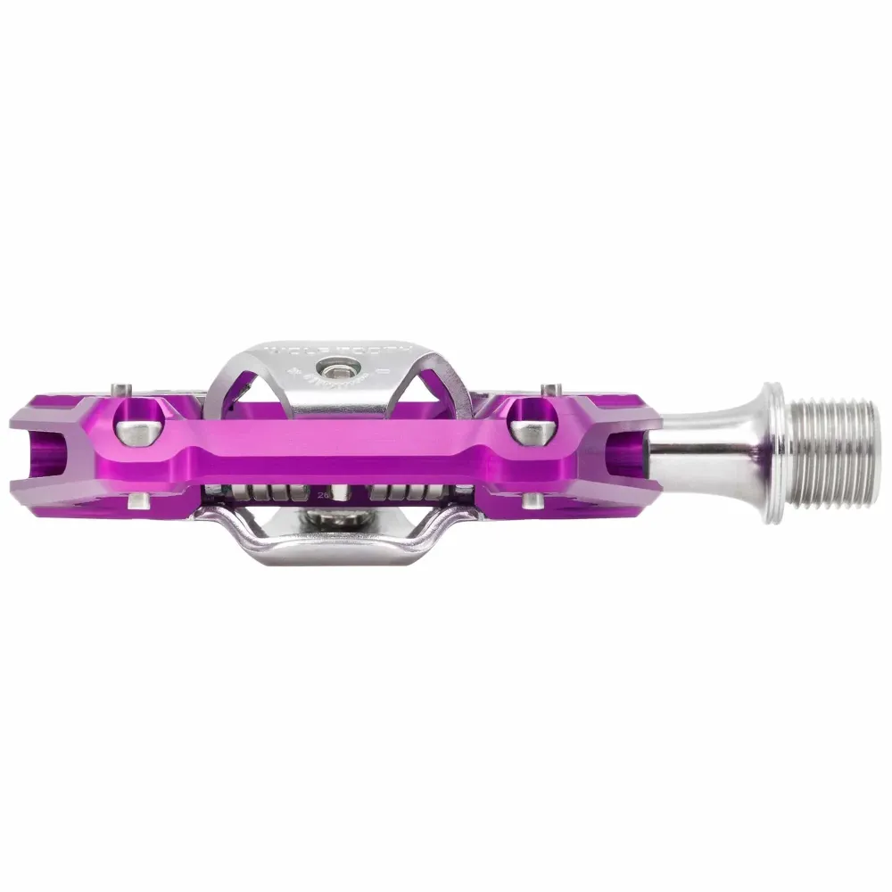 Fioletowe pedały WOLF TOOTH GRAVITY CLIPLESS
