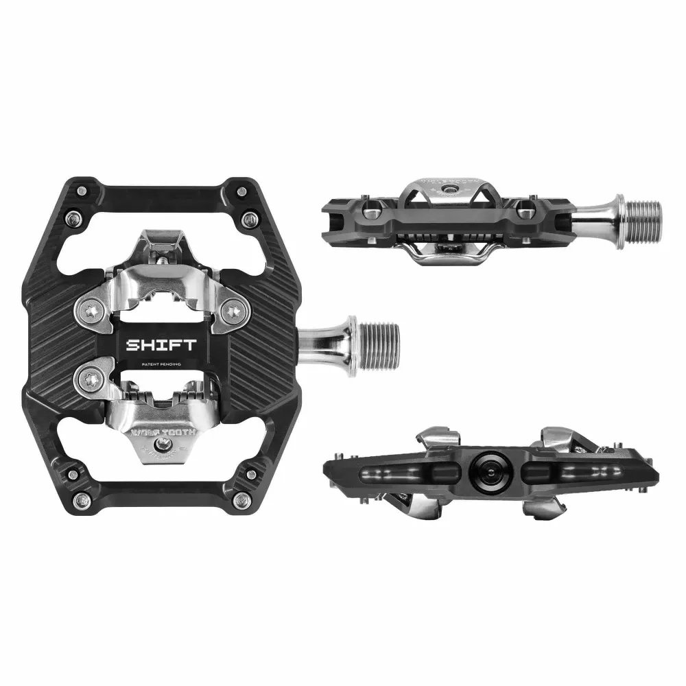 Pedały WOLF TOOTH GRAVITY CLIPLESS Czarny