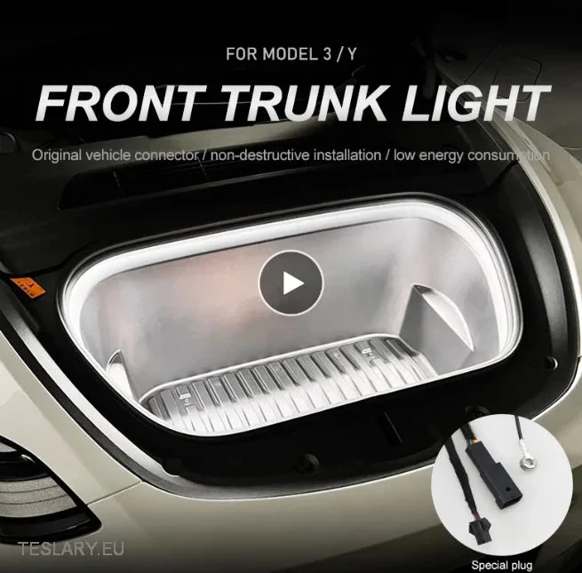 Tesla Model 3/Y Front Frunk LED jasne białe światło