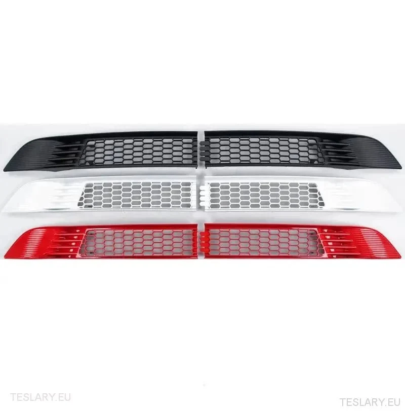 Tesla Model 3 Front Grill Mesh Inlet Vent - Red