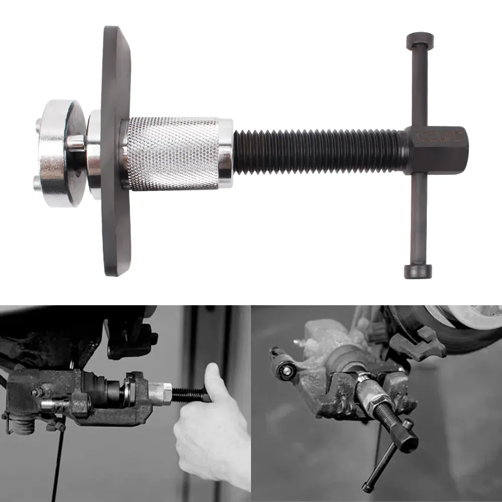 Brake Caliper Rewind Tool Disc Back Brake Piston Wind Back Pad Kit 3 szt.