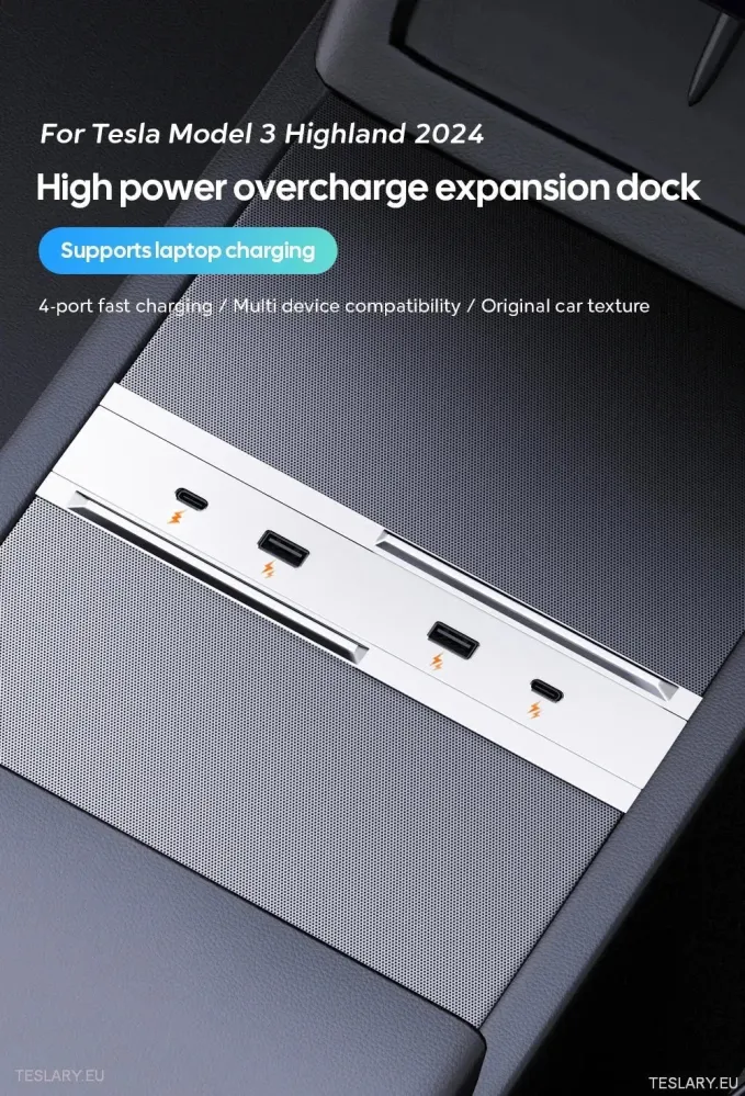 Tesla 3 Highland 4-1 USB Hub