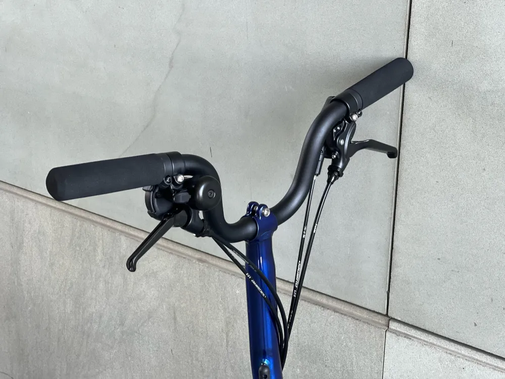 Brompton P-line Explore M12L Bolt Blue Laquer