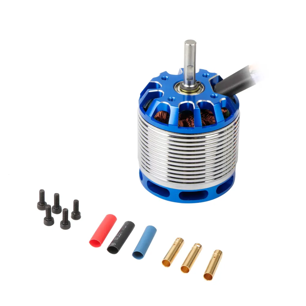 Silnik helikoptera Flashhobby H600 550KV 12N/10P, 44.6x59.5mm, wał 6mm, 3-12S, 3000W
