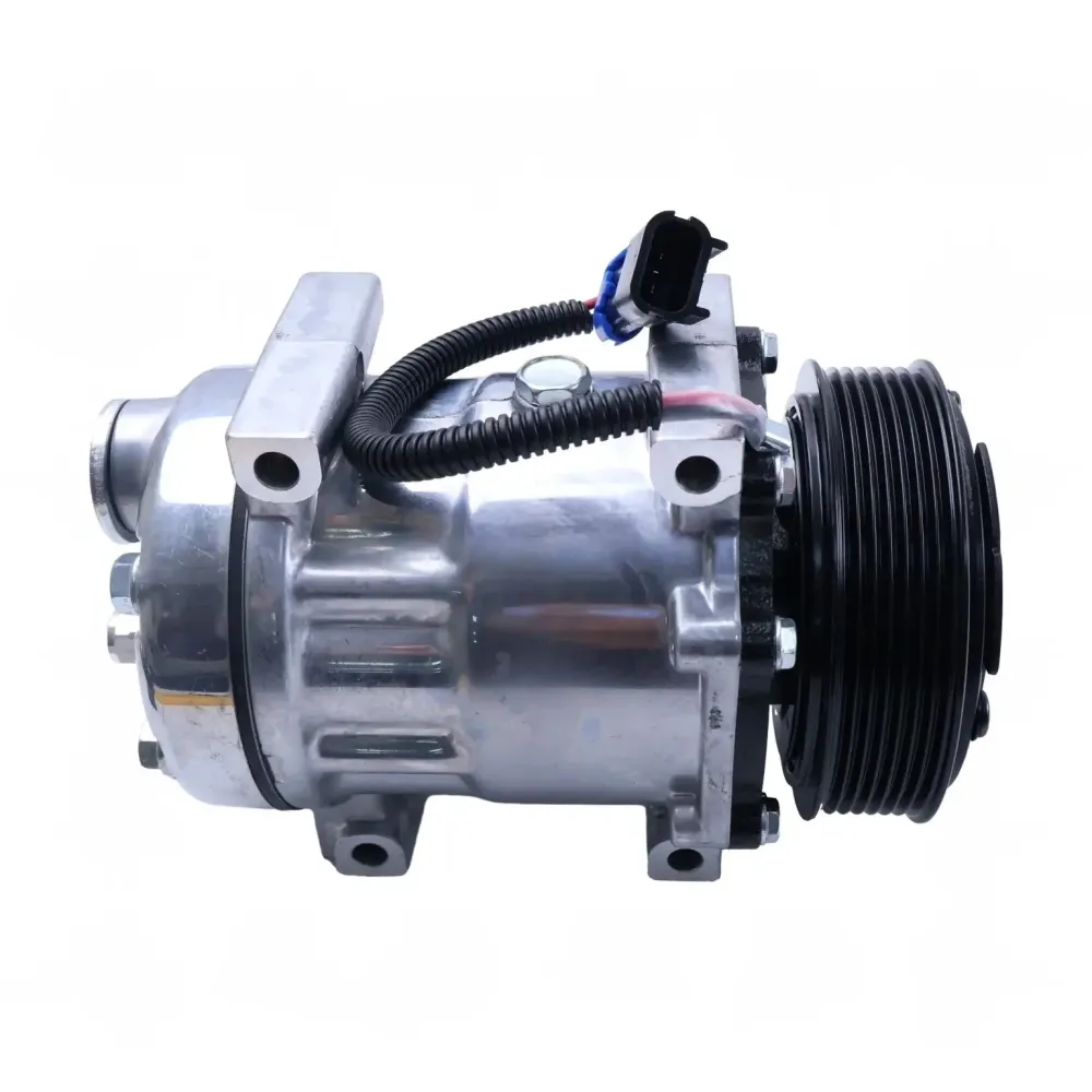 12V 7PK 126mm SD7H15 sprężarka klimatyzacji F69-1015-151 F69-1013 F69-1015-131 dla Kenworth T680 T880 T660 Peterbilt 365 3...