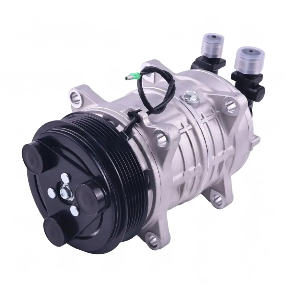 Sprężarka klimatyzacji 12V TM-15HS AT314517 do silnika John Deere 4024 5030 ładowarka 244J 304J 324J